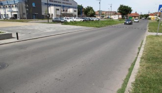 Pešački prelaz na putu između Gabrić ćuprije i bazena