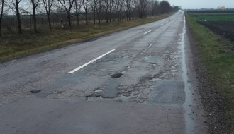 Opšte stanje puta na deonici Novi Žednik-Čantavir