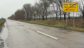Opšte stanje puta na deonici Novi Žednik-Čantavir