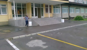 Rampa kod prilaza na ortopediju