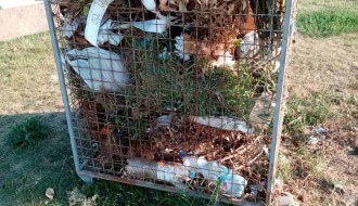 Neodržavano groblje (Crkveni deo) u Dudovoj šumi