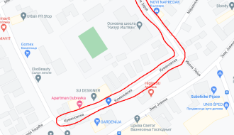 Ulična rasveta u ulicama Kumanovska i Ivana Zajca