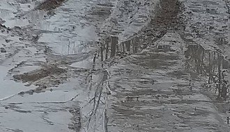 Blato do kolena na uglu ulica Jovana Mikića i Celjske