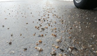 Posipanje ulica rizlom