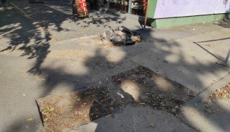 Ostaci radova na javnoj površini ostavljeni nedeljama