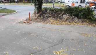 Ostaci radova na javnoj površini ostavljeni nedeljama