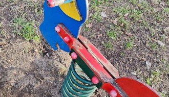 Dečje igralište na Paliću u lošem stanju