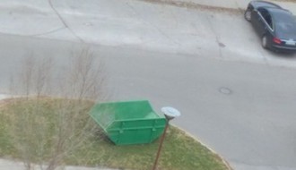 Izvor zaraze - otvoreni kontejner