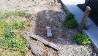 Vandalizam na Bajskom groblju
