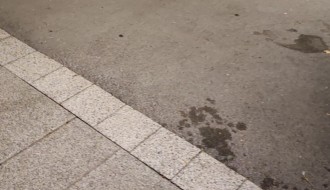 Prljav, štrokav centar grada