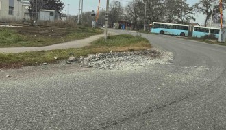 Ugao Tolminske i Bikovačkog puta - katastrofalno!