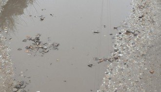 Lokve, voda i blato u Avalskoj ulici