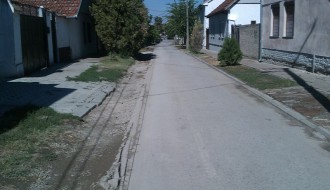 Raskopana površina u Skerlićevoj ulici