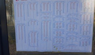 Neuredno lepljenje reda vožnje na autobuskim stajalištima