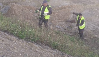 Zapušteno zelenilo na i oko Majšanskog mosta