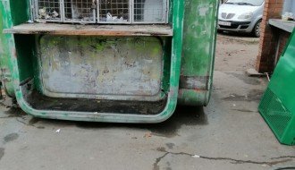 Napušteni kiosci u centru Palića