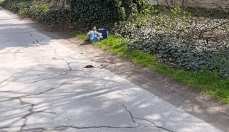 Otpad na početku ulice Jovana Cvijića