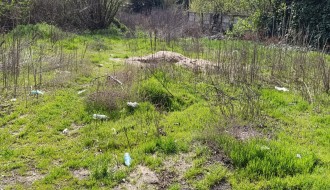 Otpad na početku ulice Jovana Cvijića