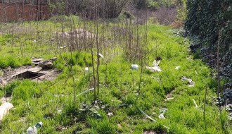 Otpad na početku ulice Jovana Cvijića