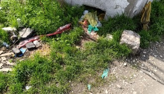 Otpad na početku ulice Jovana Cvijića