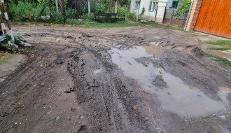 Udarne rupe u Daruvarskoj ulici