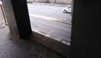 Upozorenje - Bezbednost pešaka - podvožnjak