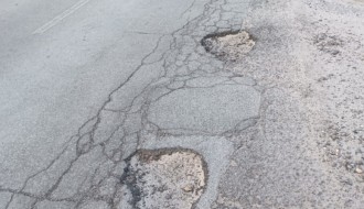 Udarne rupe na Majšanskom putu