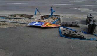 Završavanje započetog posla (Ugao Senćanskog puta i Bajnatske)