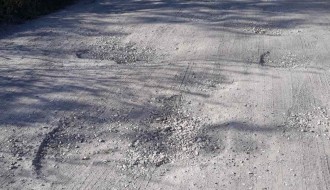 Stanje puta u Koparskoj ulici