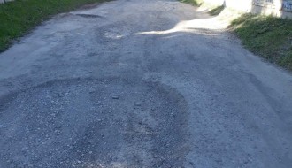 Stanje puta u Koparskoj ulici