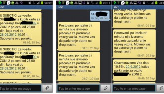 Problem sa plaćanjem parkinga