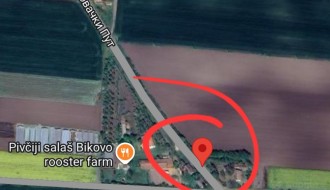 Ogromna rupa na Bikovačkom putu