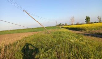 Trula strujna bandera od Gabrića prema Šupljaku