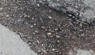 Rupe na putu u Drvarskoj ulici