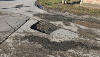 Katastrofalna sanacija rupe na uglu Kolubarske i Dinka Šimunovića
