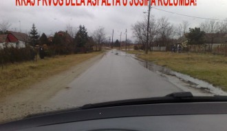 Ulica Josipa Kolumba pod vodom