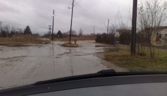 Ulica Josipa Kolumba pod vodom