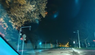 Osvetljenje na rasksnici Fočanske i Somborskog puta