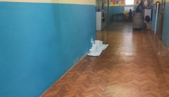 Vlaga i prokišnjavanje u obdaništu "Mandarina"