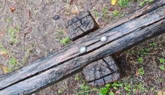 Dečje igralište u Velikom Radanovcu u katastrofalnom stanju