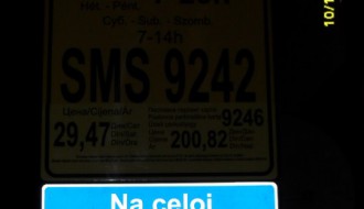 Naplaćivanje parkinga u našem dvorištu (Trg Jakaba i Komora)