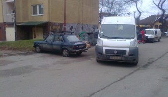 Pretrpavanje kontejnera sa smećem