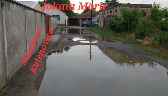 Neprohodna ulica nakon padavina (Zorka)