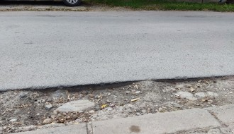 Udarne rupe u Prvomajskoj ulici