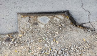 Udarne rupe u Prvomajskoj ulici