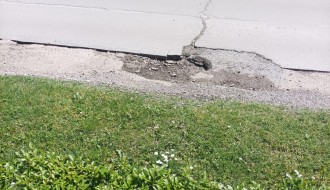 Udarne rupe u Kireškoj ulici