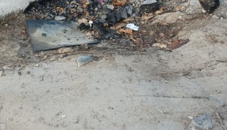 Udarna rupa na uglu Aksentija Marodića i Josipa Zelića