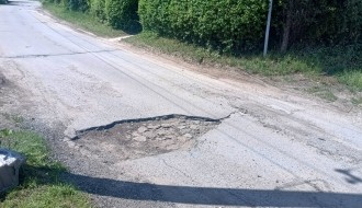 Krater u Vrbaškoj ulici