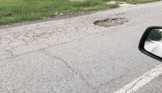 Oprez! Ogromna rupa na Bajskom putu