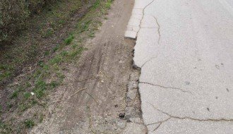 Oštećenja kolovoza u Mačvanskoj ulici